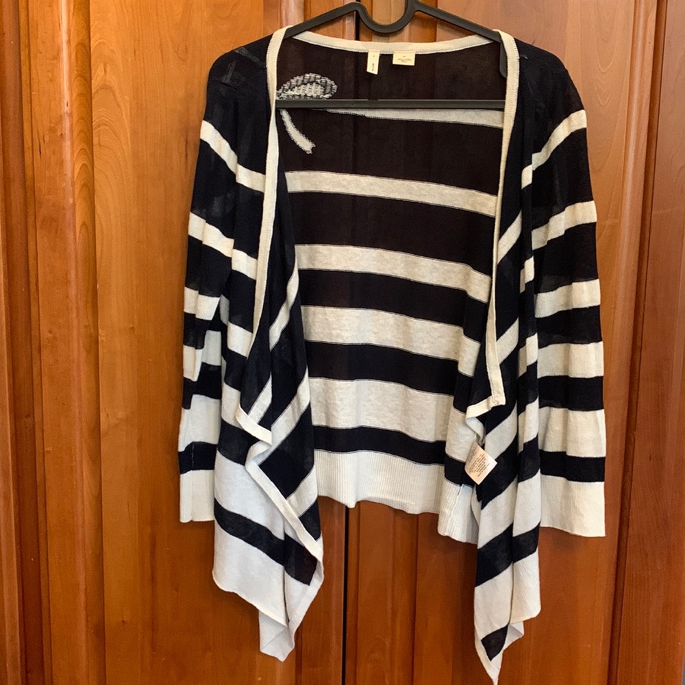 MOTH cardigan black and white